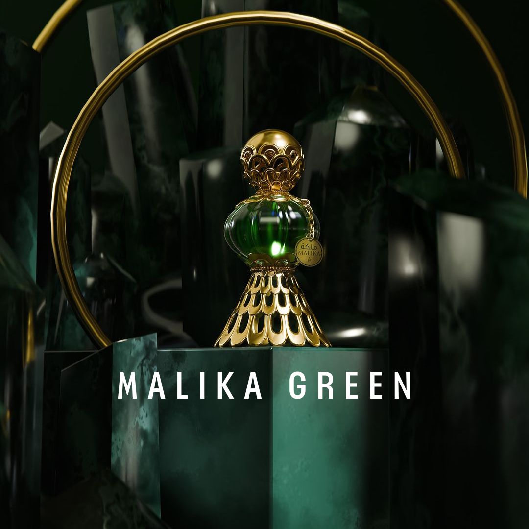 Malika green marketing image without Be Bold Logo