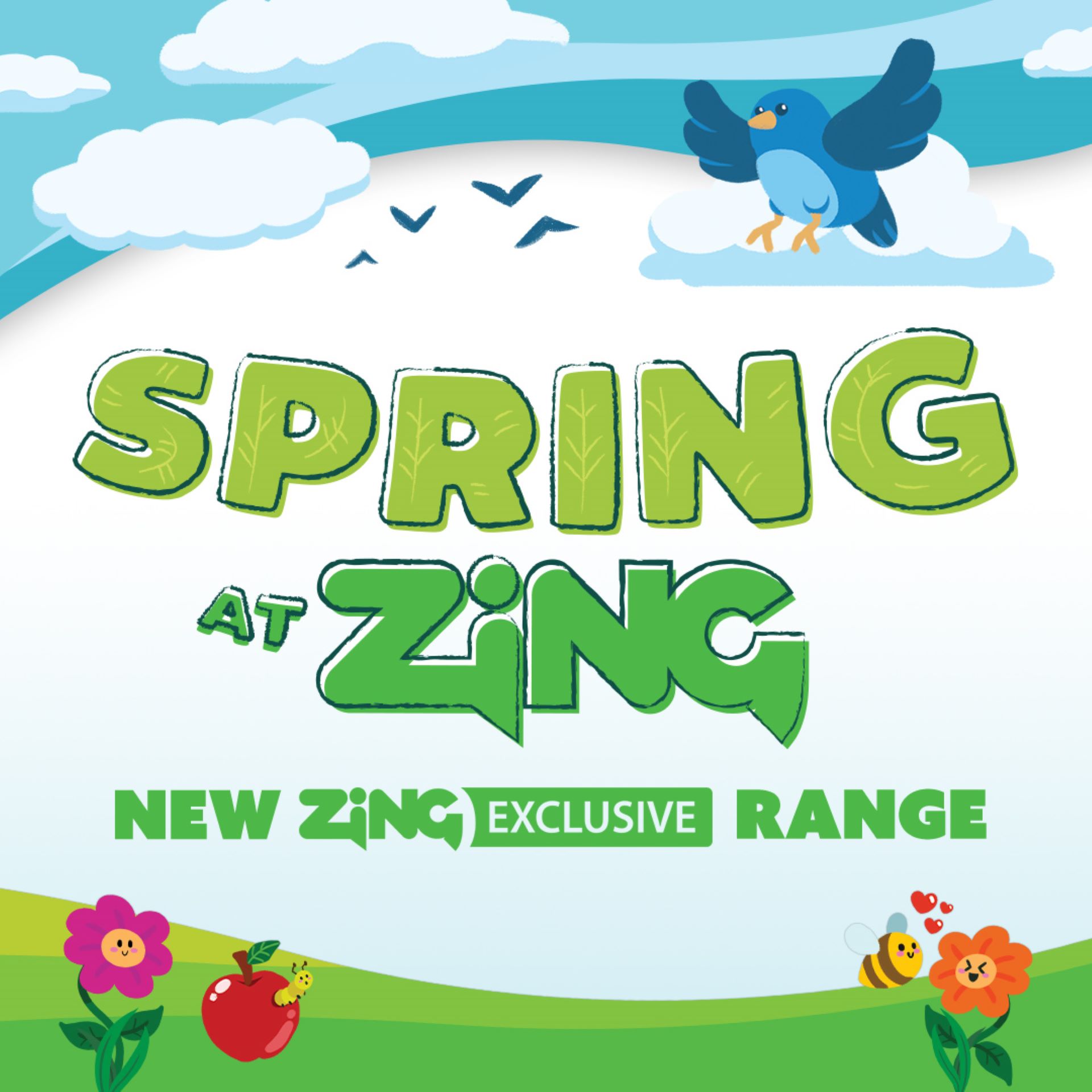 Spring at Zing New Range Out Now